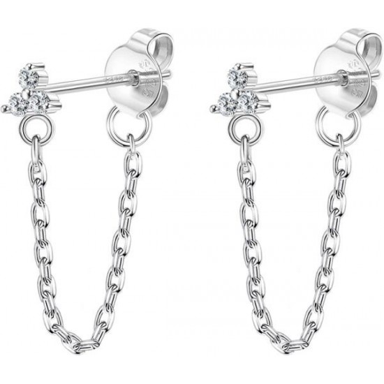 Bar Drop Chain Stud Earrings Butterfly Heart Moon Flower CZ Lightning Chain Earring Threader Dangle Earrings For Women Bar Drop Chain Stud Earrings Butterfly Heart Moon Flower CZ Lightning Chain Earring Threader Dangle Earrings For Women